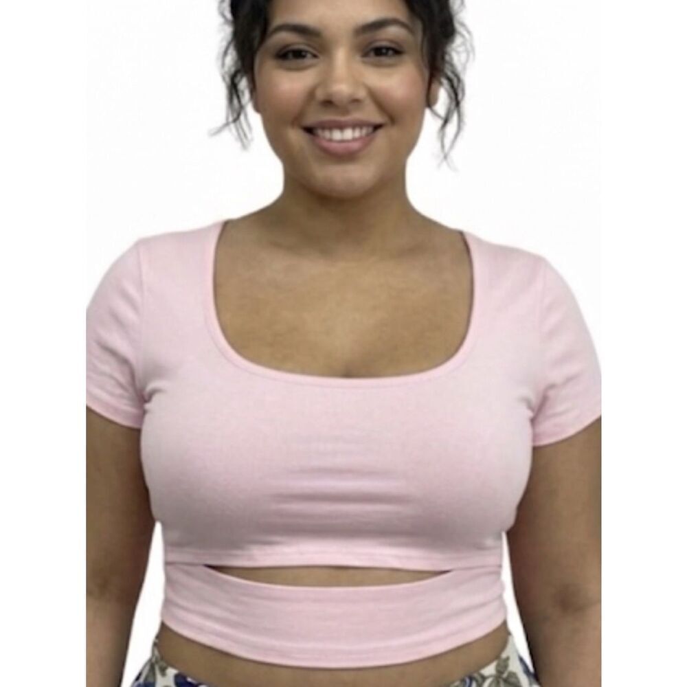 Streetwear Society Pink Top Size S